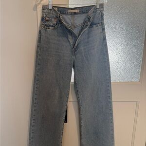 Levi’s wide leg jeans